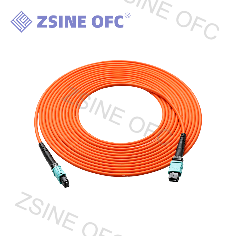 16 Cores Single Mode/Multi Mode MPO Optical Cable 3.6 mm