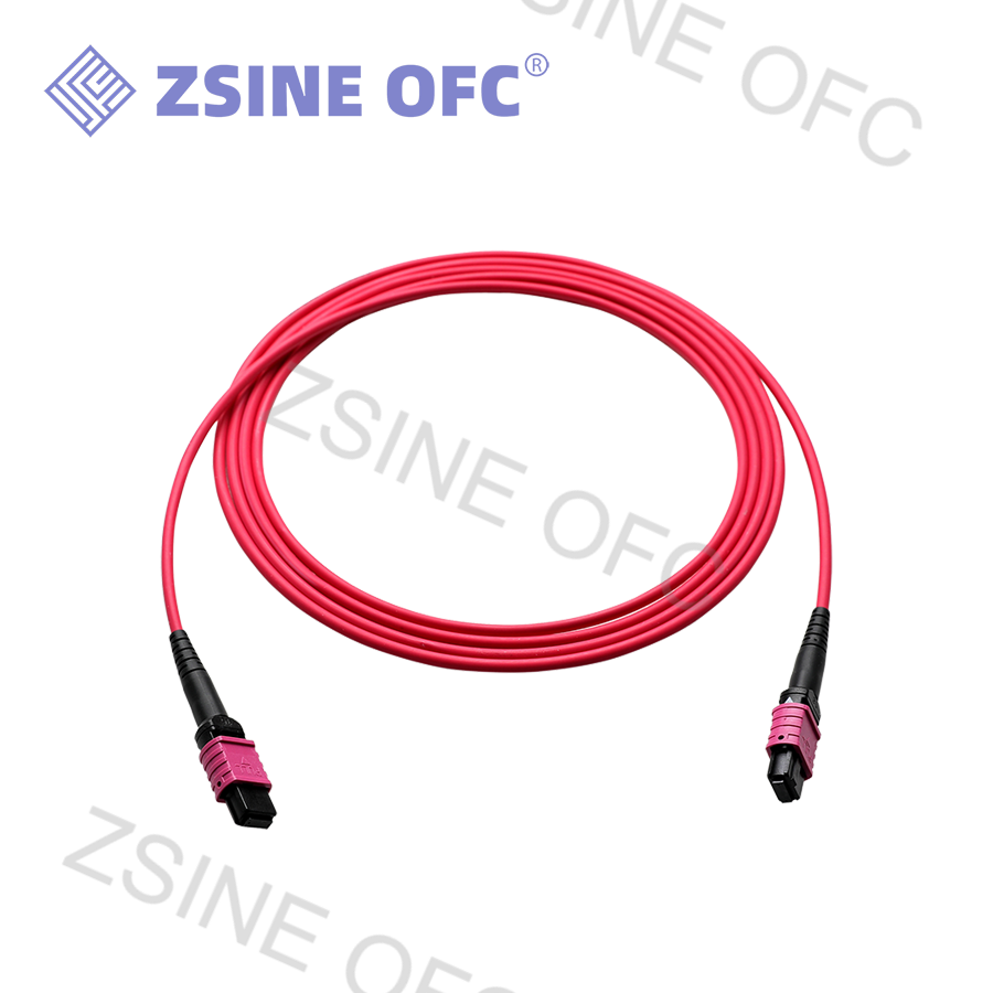 8 Cores Single Mode/Multi Mode MPO Optical Cable 3.0 mm