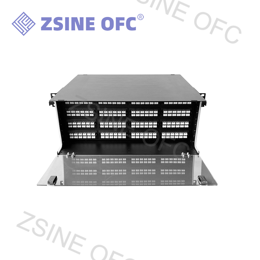 MPO Pre-Terminated/Splice Dual Functional Distribution Frame with Splice Tray